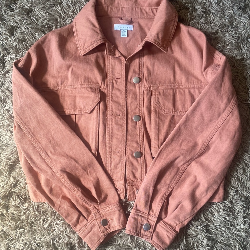 Topshop Avril Denim Shacket